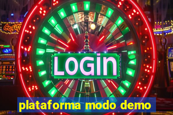 plataforma modo demo